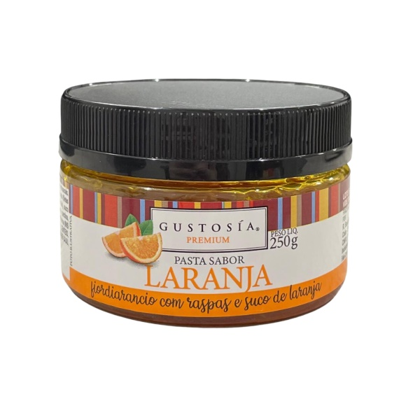 Pasta Saborizante Laranja 250g GUSTOSIA