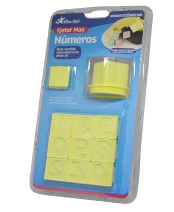 Molde Para Ejetor Max Números BLUESTAR