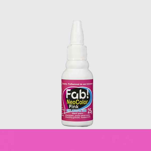 Corante Universal Pink 25g gel - FAB Neoc...