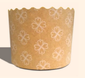 Forma De Panetone Kraft 750G 150X130MM 10...
