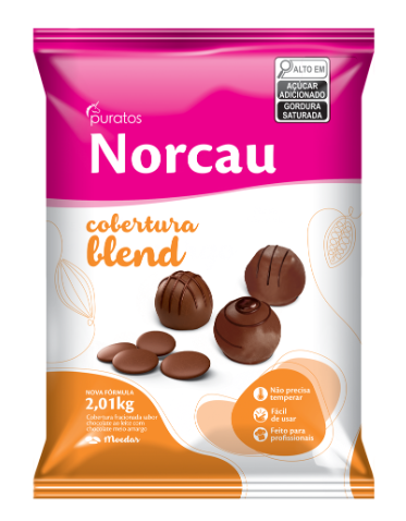 Cobertura Blend Gotas 2,01kg NORCAU PURATOS