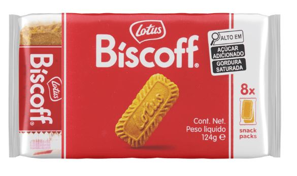 Biscoito Belga Biscoff Pocket 8x2 124g LOTUS