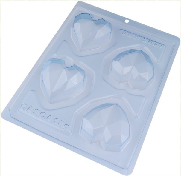 Forma para Chocolate BWB 9836 - 3 Partes ...
