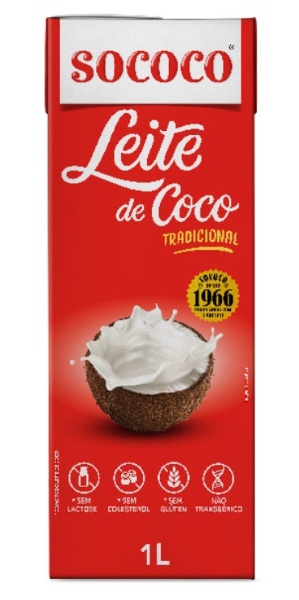 Leite de Coco Tradicional 1L SOCOCO