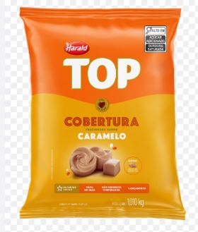 Cobertura Chocolate Caramelo Gotas - 1,01...