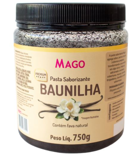 Pasta Baunilha Premium 750g MAGO