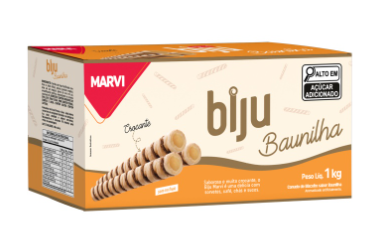 Casquinha Biju Baunilha tubete 1kg - 330 ...