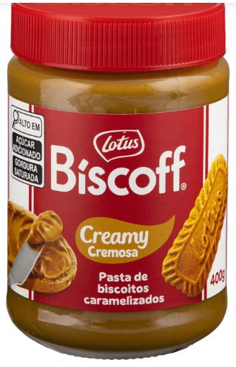 Pasta de Biscoito Belga Biscoff Creamy 40...