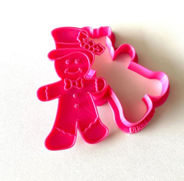 Cortador e Marcador Gingerbread Chapéu DI...