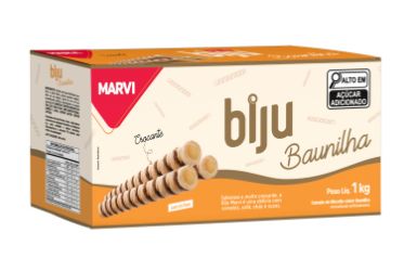 MARVI Casquinha Biju Baunilha tubete 1kg ...