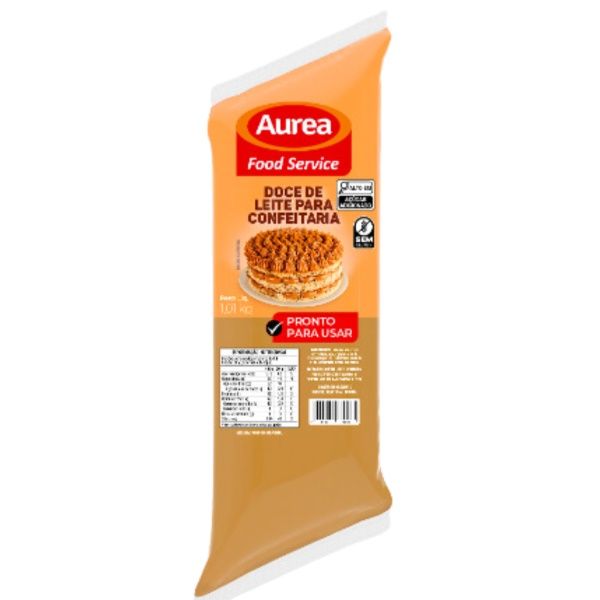 Doce de Leite para Confeitaria 1,01kg AUREA