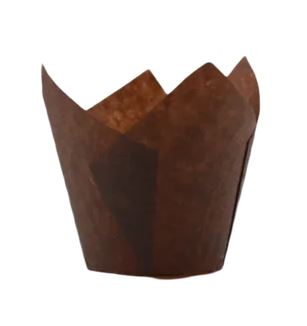 Forma Tulipa 50x50 Marrom 25 unidades ULTRA