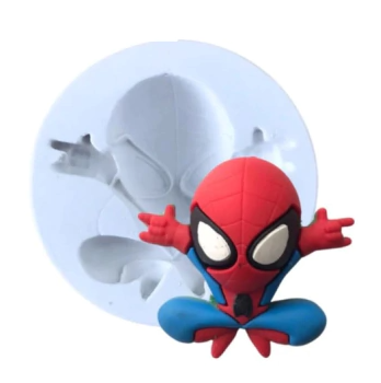 Molde de Silicone Homem Aranha Cute 2830 ...