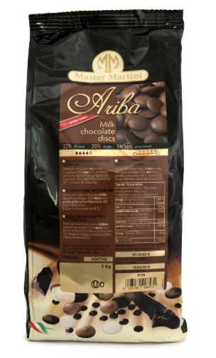 MASTER Choc Ao Leite Latte Dischi 32% Go ...