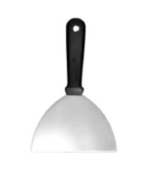 Espatula Meia Lua Inox Preta 23x15cm PRIM...