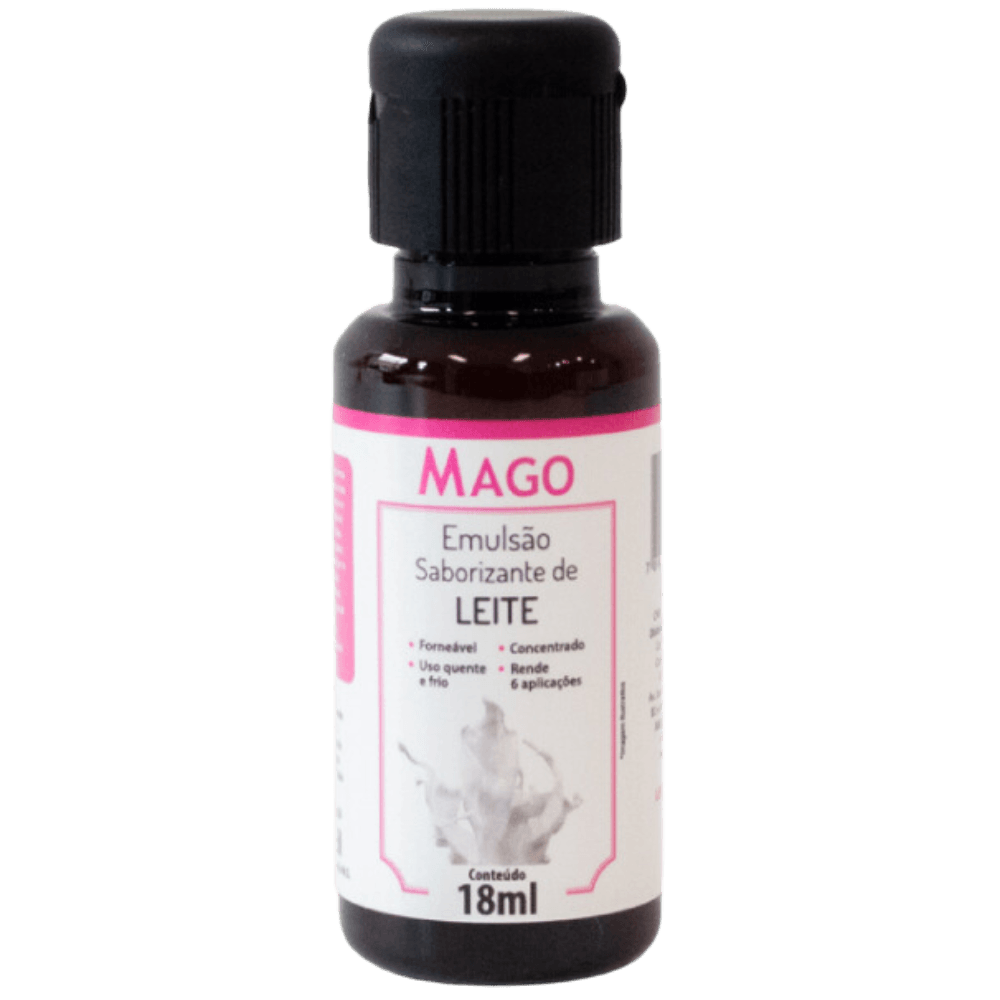 Emulsão Saborizante Leite 18ml MAGO