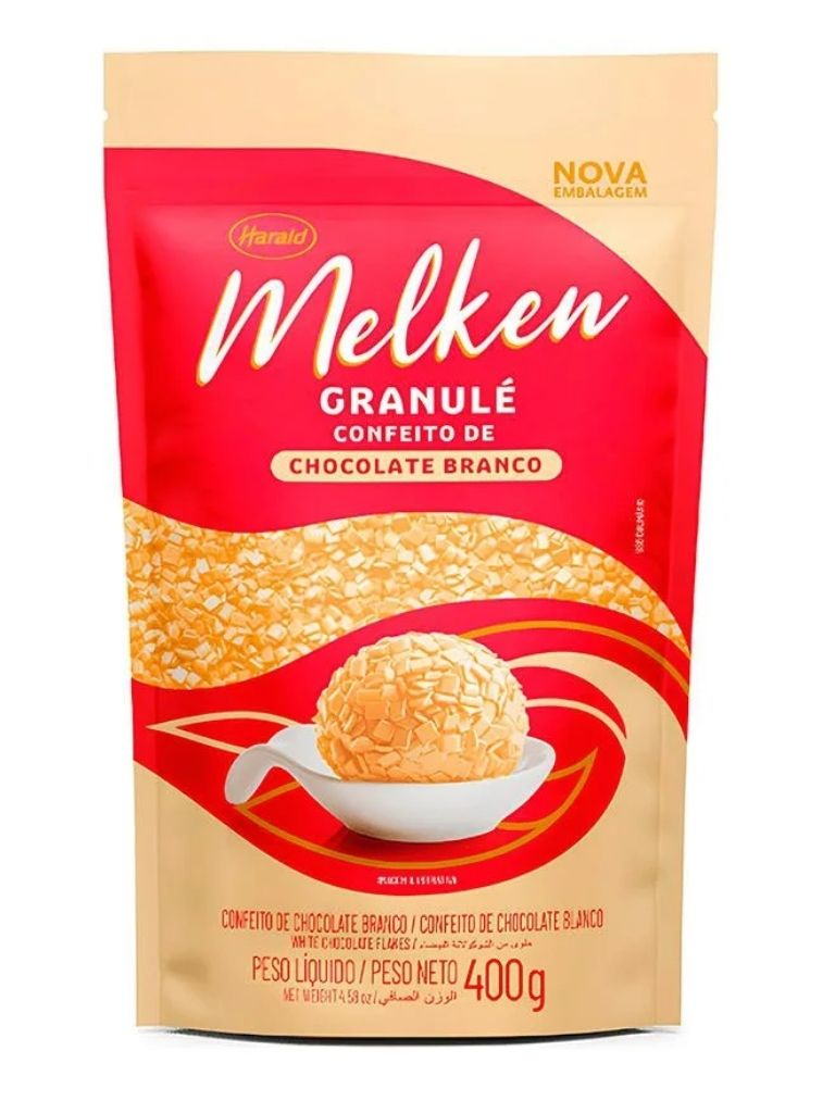 Granulado Granulé Branco 400g HARALD MELKEN