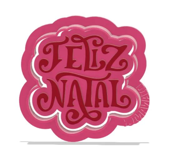 Cortador e Marcador Feliz Natal DIANANICY