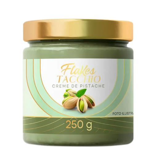 Creme Flakes Pistache 250g GUSTOSIA