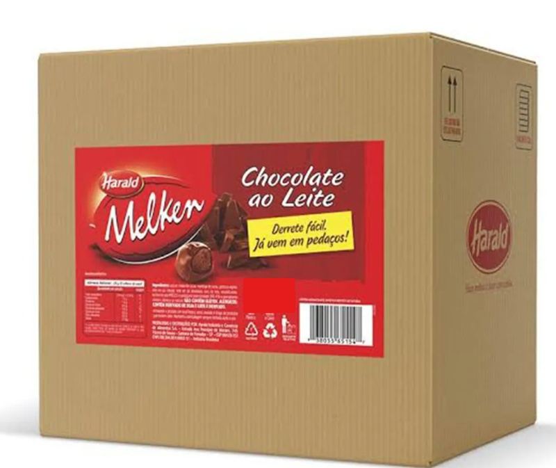 Chocolate Nobre Branco Gotas caixa 10kg H...