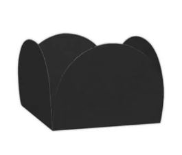 Forma 4 Pétalas Preto n°6 - 50 unidades D...