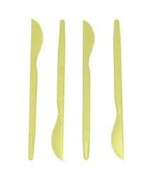 Jogo De Estecas Com 4 Facas 12cm BLUESTAR
