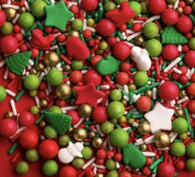 Confeito Sprinkles Natal 2 50g JADY