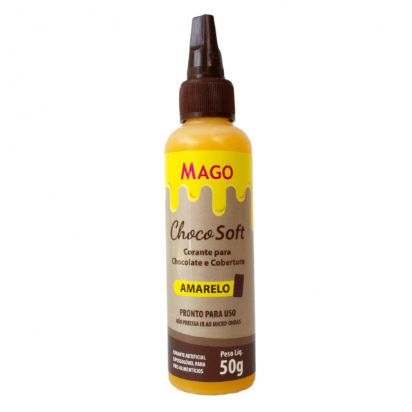 Corante Choco Soft Amarelo 50g MAGO