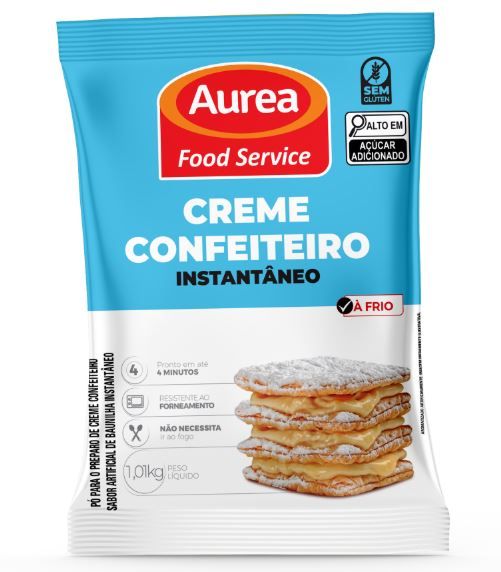 AUREA Creme Confeiteiro Pó Instantâneo 1,...