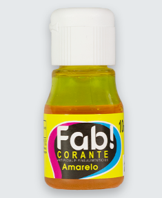 Corante Líquido Amarelo - 10ml FAB