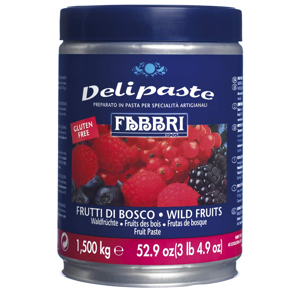 Pasta saborizante de Frutas do Bosque bal...