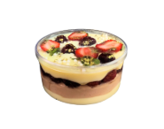 Cake Box Redonda Cristal 0,375ml DOLCELINA