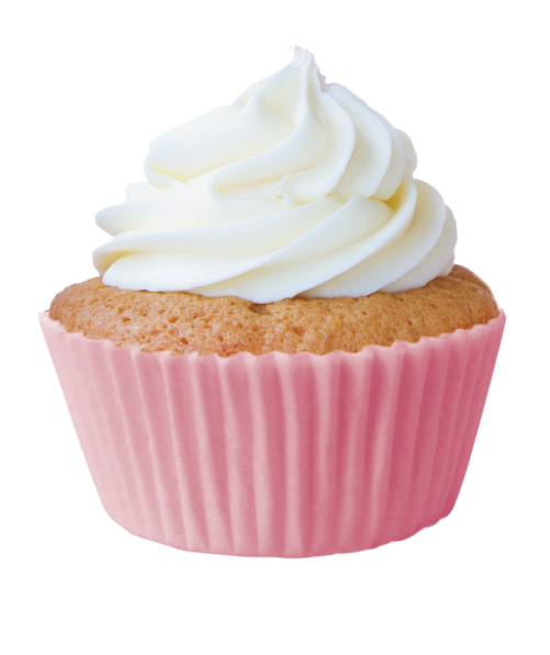 Forminha n°02 Mini Cupcake Rosa 45 unidad...