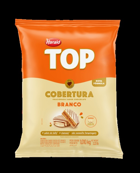 Cobertura Chocolate Branco Gotas- 1,01kg ...