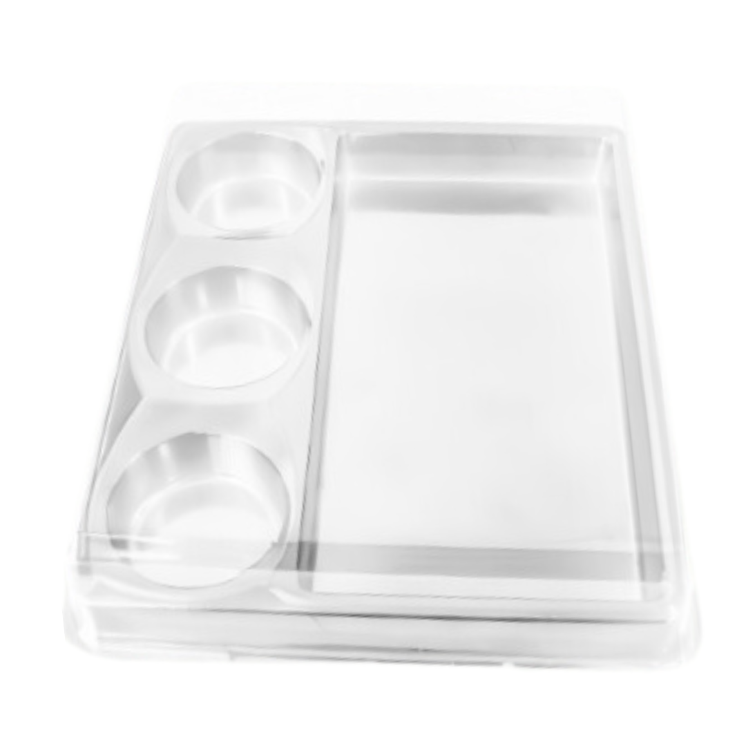 Caixa Barra BWB14305 Cristal 3 Cavidades ...