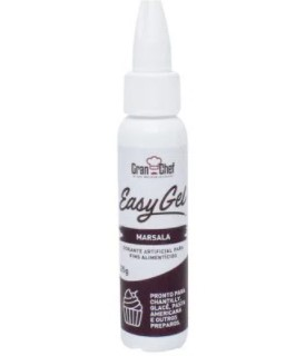 Corante Easy Gel Marsala 25g   GRAN CHEF