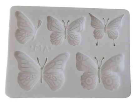 Molde de Silicone Borboleta 2556 MAZULLI