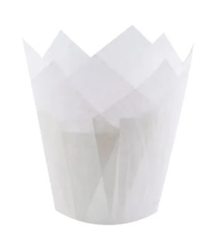 Forma Tulipa 50x50 Branca 25 unidades ULTRA