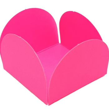 Forma 4 Pétalas Rosa Neon nº 7 - pacote c...