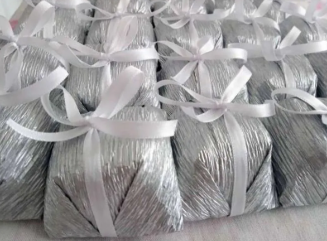 Papel Bem Casado 15x17cm Prata 40und ULTR...