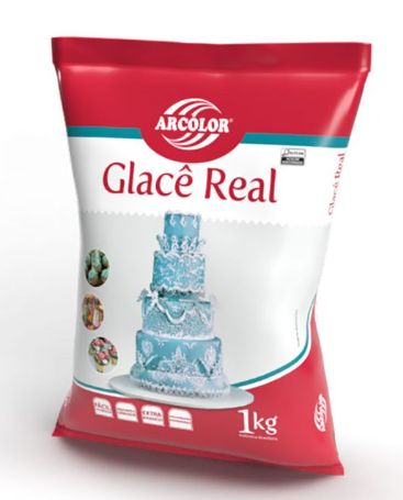 Mistura em pó para Glacê Real 1kg ARCOLOR