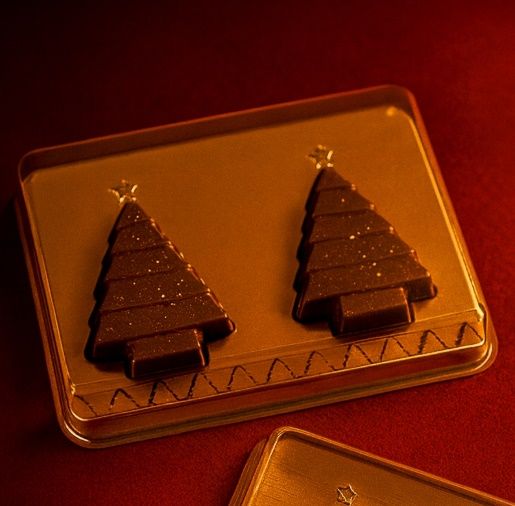 BWB 144000 Cx Duo Árvore Natal Dourado 1und