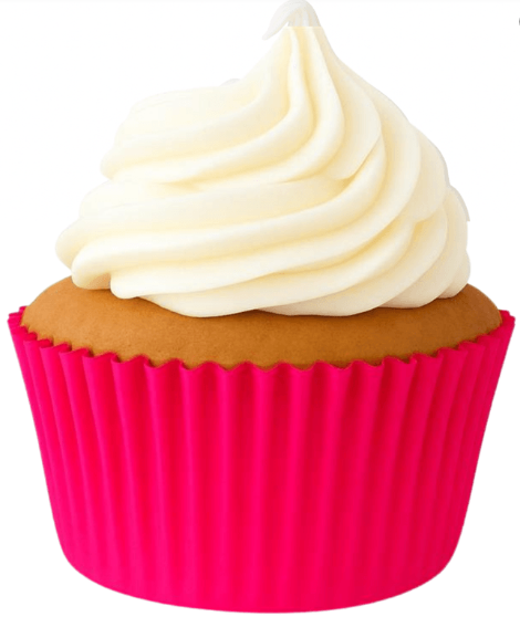 Forminha n°02 Mini Cupcake Pink 45 unidad...