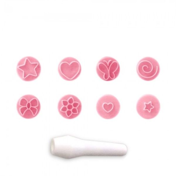 Kit Carimbos Essenciais 1,5cm com 8 carim...