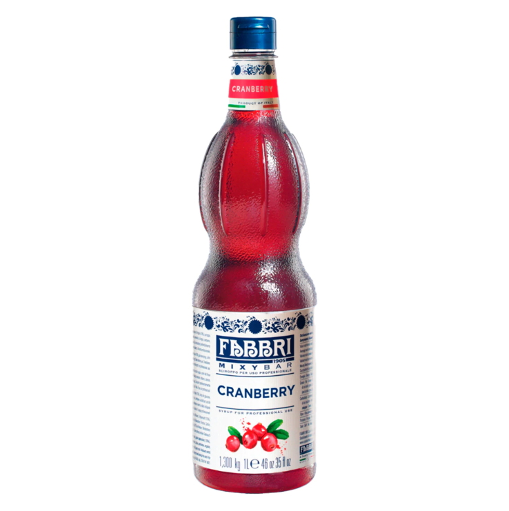 Xarope cranberry 1L FABBRI 