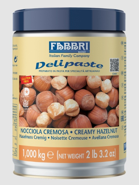Delipaste Cremosa de Avelã 1kg FABBRI