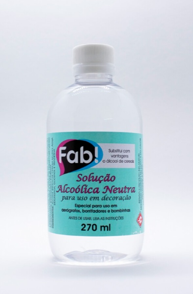 Solução Alcoólica Neutra 270ml FAB 