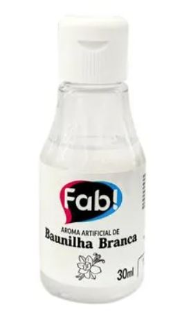Aroma artificial sabor baunilha branca 30...