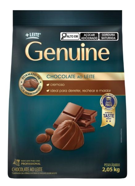 GENUINE Choc Ao Leite Gotas 2,05kg