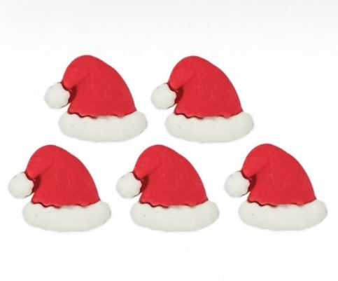 Confeito Gorro Papai Noel 5 unidades JADY